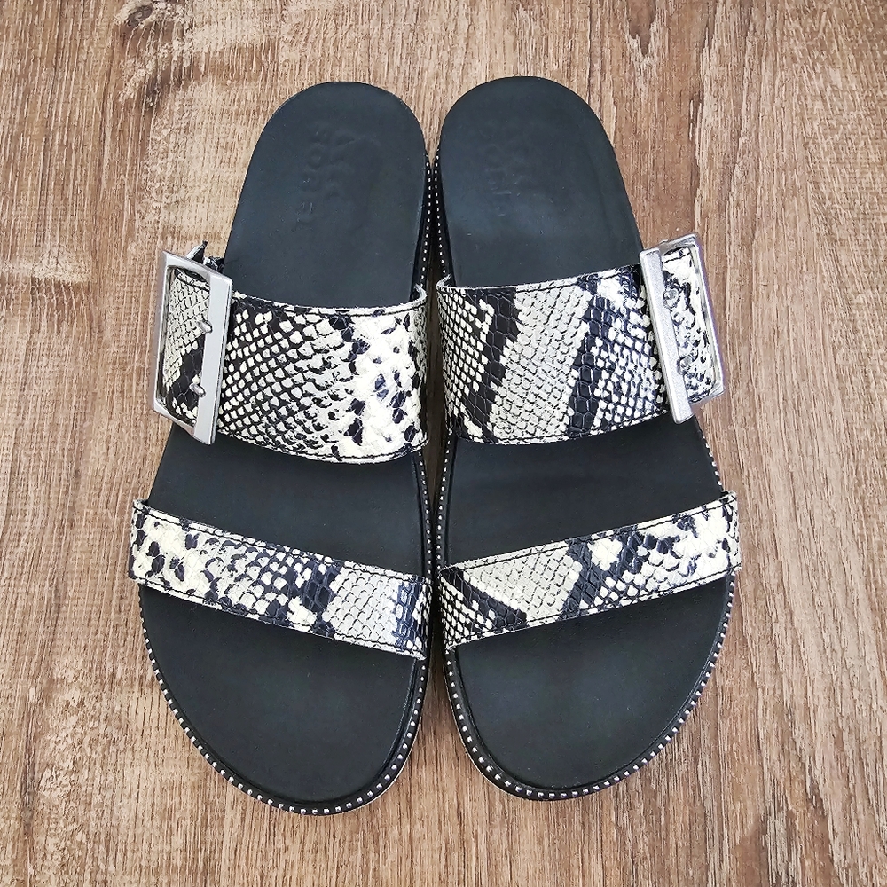 Sorel Boundless Snake Reptile Print Slip-On Platf… - image 5